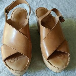 Born wedge sandals
